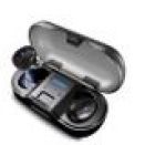 Casti Bluetooth LumAudio® Edge, Wireless (Fara fir), Control Volum, Handsfree, Rezistent la Apa, Microfon Incoporat, Compatibilitate: Universal - Negru/Metal Black   200 lei