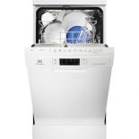 Masina de spalat vase Electrolux  ESF4710ROW, 9 seturi, 6 programe, Clasa A+++, Motor inverter, Touch control, 45 cm, Alb  1900 Lei